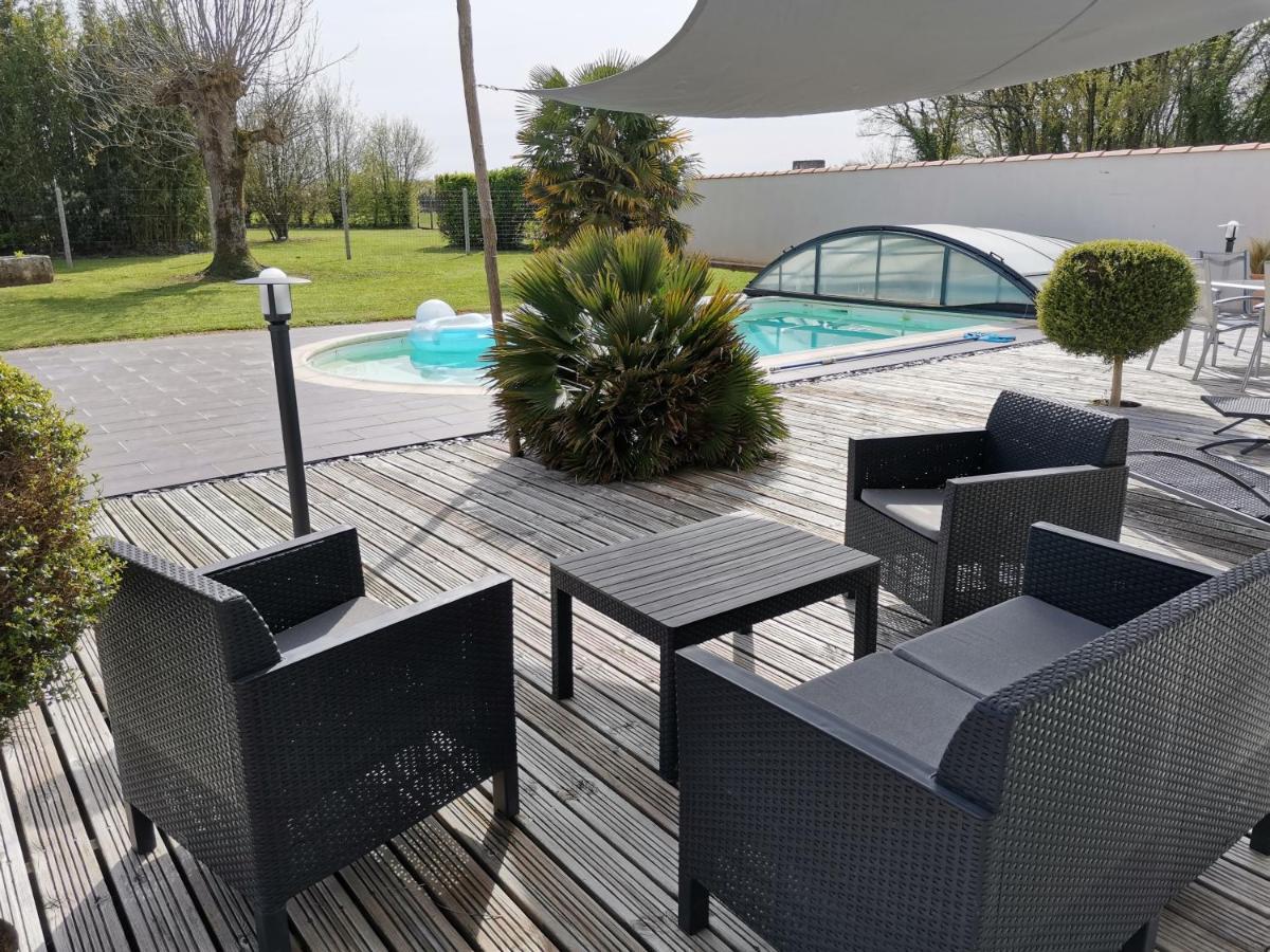 Maison De Campagne Proche Des Plages Saint-Romain-de-Benet Ngoại thất bức ảnh